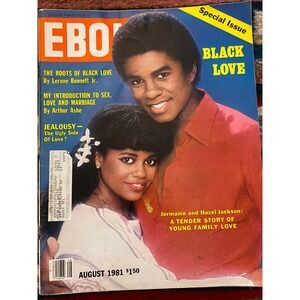 Ebony Magazine, August 1981 Special Issue "Black Love Jermain and Hazel Jackson